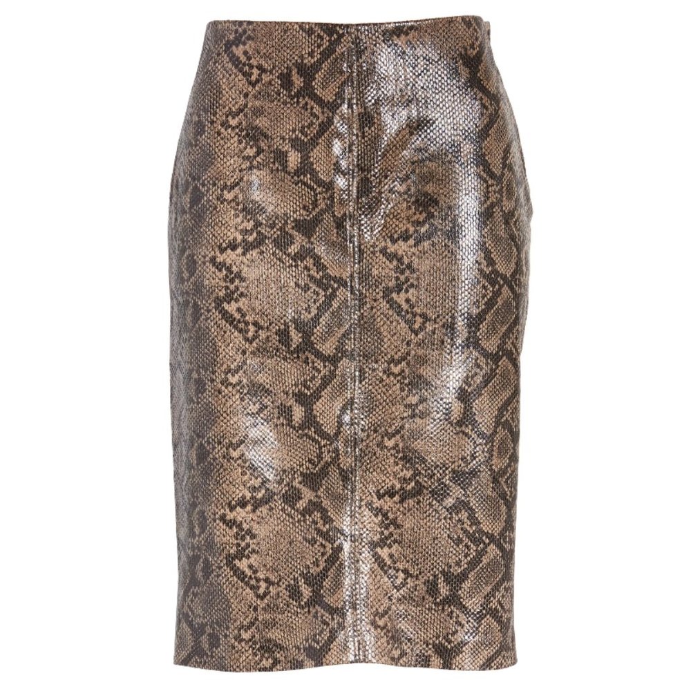BLANKNYC snakeskin pencil skirt